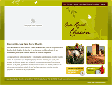 Tablet Screenshot of casaruralchacon.com